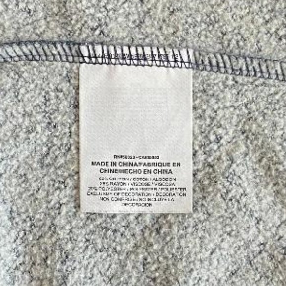 🆕 Nike Girls' Heather Blue & Yellow Sportswear Crewneck Pullover - Picture 7 of 8